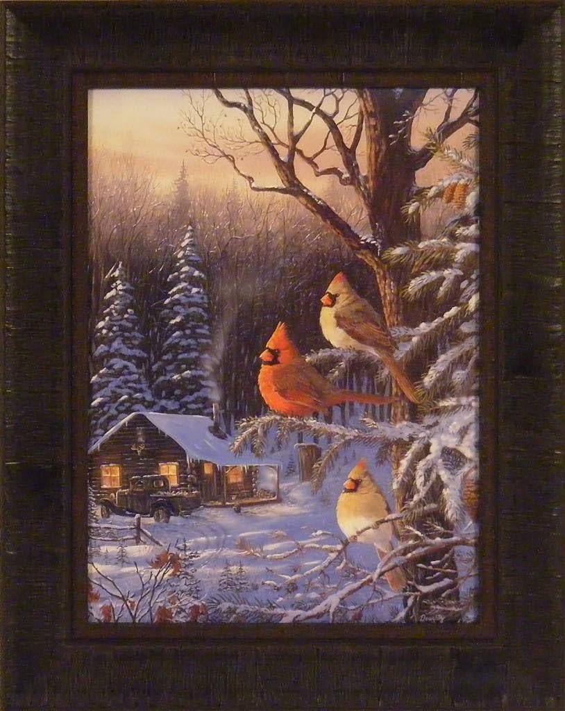 Which Is The Best Home Cabin Decor Framed Bird Art