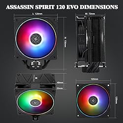 Thermalright Assassin Spirit 120 EVO Black CPU