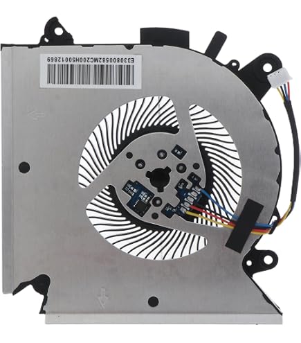 DBTLAP Ordinateur Portable CPU Ventilateur pour ASUS X71 X71S X71SL N90 N70 M70 F90SV F70SL G71GX G72 G72G G72X G72GX-A1 X72 X72V UDQFLZH22DAS KDB0705HB 7H95 Ventilateur