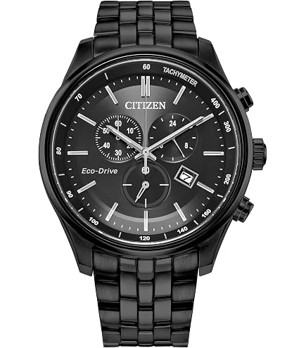 Amazon.com: Citizen Men's Eco-Drive Sport Casual Watch, Black