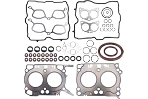 AUBLINTO Cylinder Head Gasket Set Fit for Subaru Crosstrek 2016 2017 XV Crosstrek 2013-2015 Impreza 2012-2016 2.0L DOHC H4 Engine Type FB20 Car Repairing Engine Head Gasket Set 11044AA780 10944AA070 HS55074