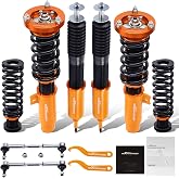 maXpeedingrods Coilovers for BMW 3 Series E90 RWD 2004-2011, E91 RWD 04-12 | E92 RWD 2005-2013, E93 RWD 2006-2013, Height Adjustable Coilovers Suspension Lowering Kits Gold