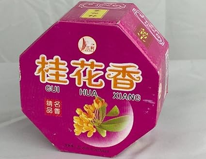 Duftblüten Herbal Räucherstäbchen (32 Japanische Spulen) – inklusive kunstvollem Brenner und Halter