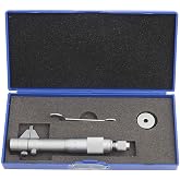Bore Micrometer 5-30mm Internal Micrometer with 0.01mm Caliper Type Kit (Wood Storage Box)