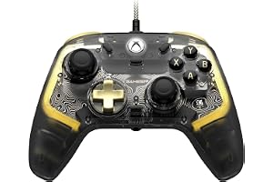 GameSir Kaleid Flux Enhanced Wired Controller for Xbox, iluminação RGB e joystick de efeito Hall, compatível com Xbox Series X|S, Xbox One, Windows 10/11 PC - Licenciado oficialmente