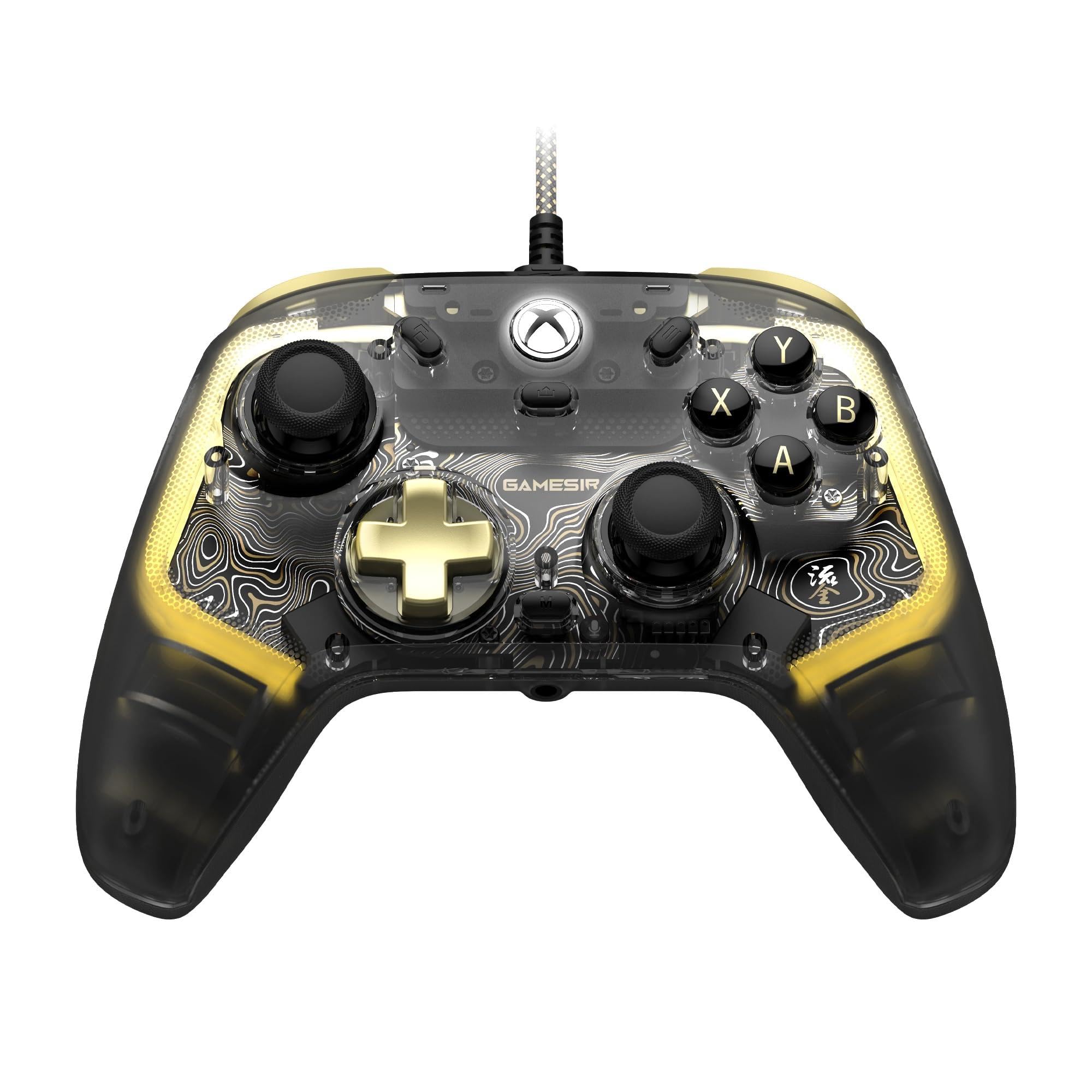 GameSir Kaleid Flux Enhanced Wired Controller for Xbox, RGB Lighting and Hall Effect Joystick, Compatible with Xbox Series X|S, Xbox One, Windows 10/11 PC - Officially Licensed