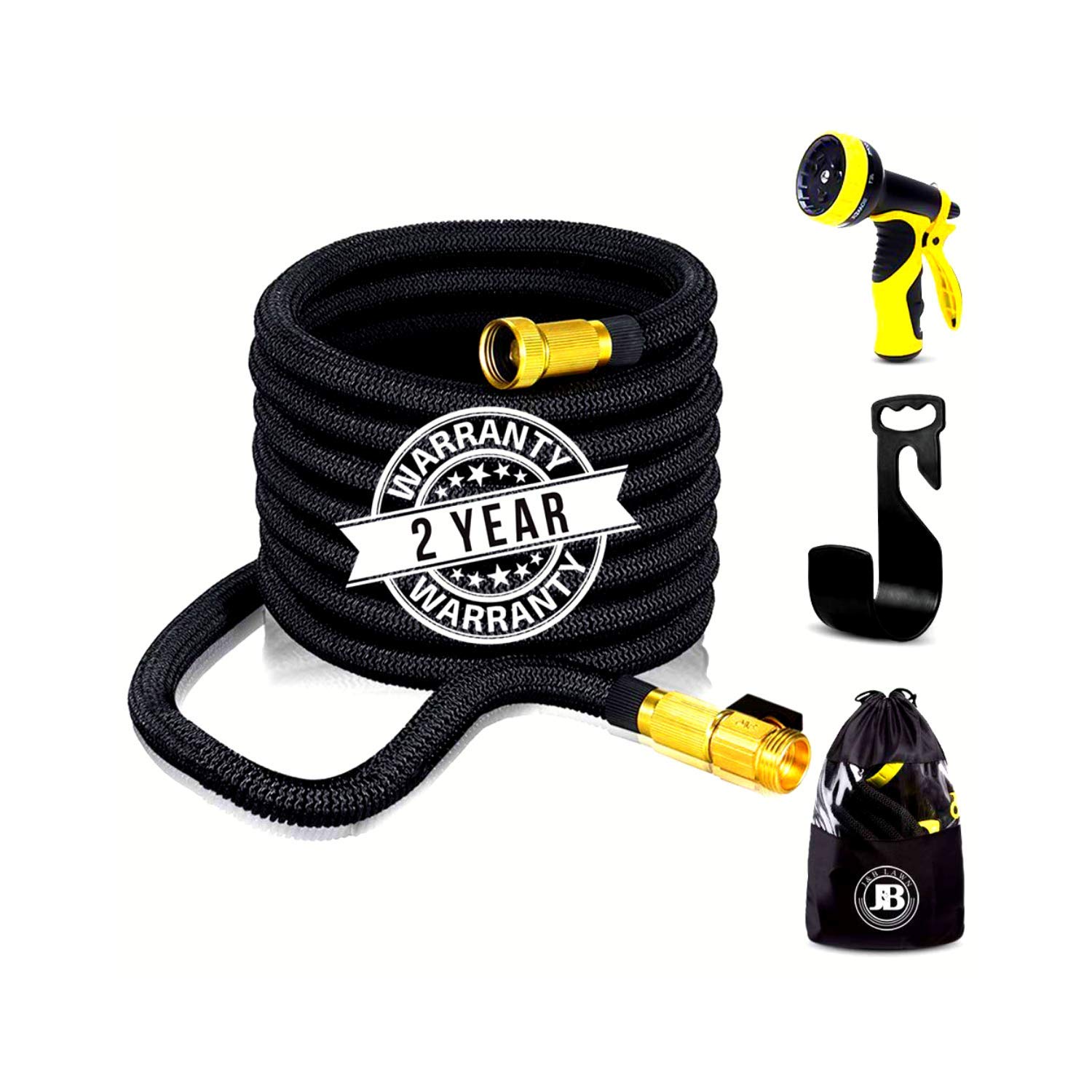 XpandaHose 75ft Expandable Water Garden Hose with Holder eBay