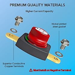 ON/Off Battery Disconnect Switch 12V 48V - 275A