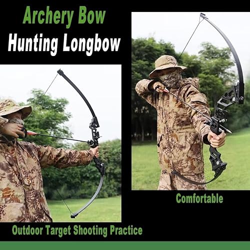 Recurve Bow Kit Price D&Q Takedown And Arrow Set Adult Kit Archery Hunting Shooting Target Practice Competition Survival Longbow Package 30 35 40 45 Lbs Right Price In India Bow And Arrow Adult - Foto 2