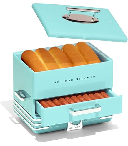 Amazon.com: Starfrit Electric Hot Dog Steamer, 12 Hot Dogs, 800W