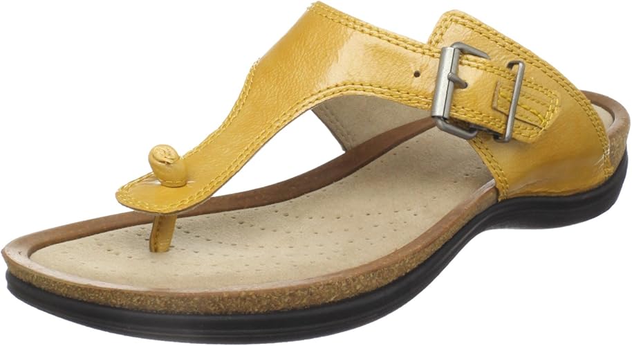 ecco yellow sandals