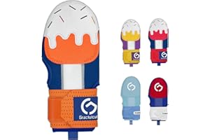 Gracfulcub Baseball Sliding Mitt, Baseball Glove Softball Guard, Ergonomic Design Protecting Fingers for Basic Base Running