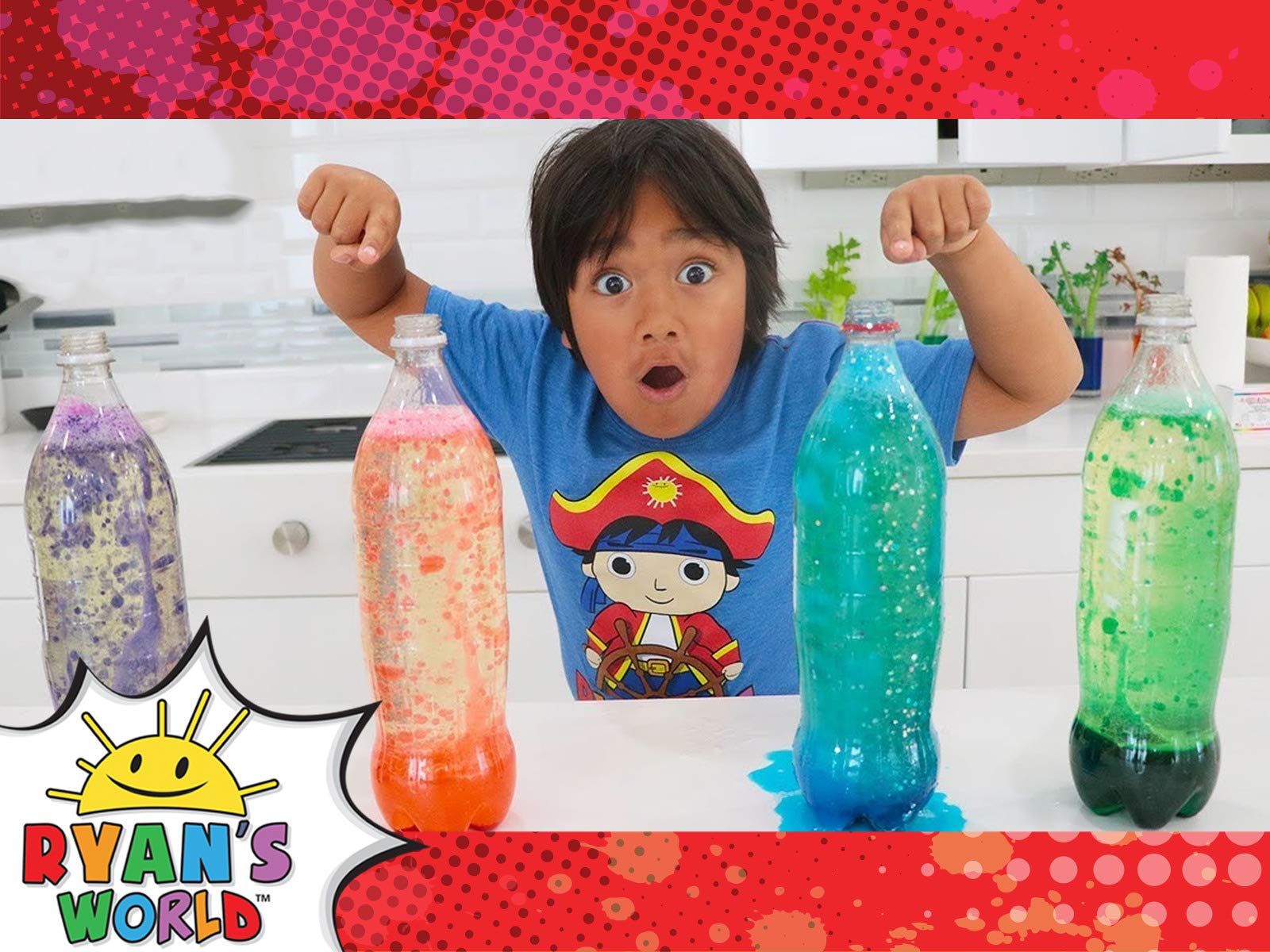 ryan's world volcano