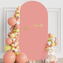 Wokceer 6.6FT Wedding Arch Cover Spandex Fitted