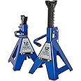 Strongway Double Locking 12-Ton Jack Stands — 24,000-Lb. Total Capacity, Pair