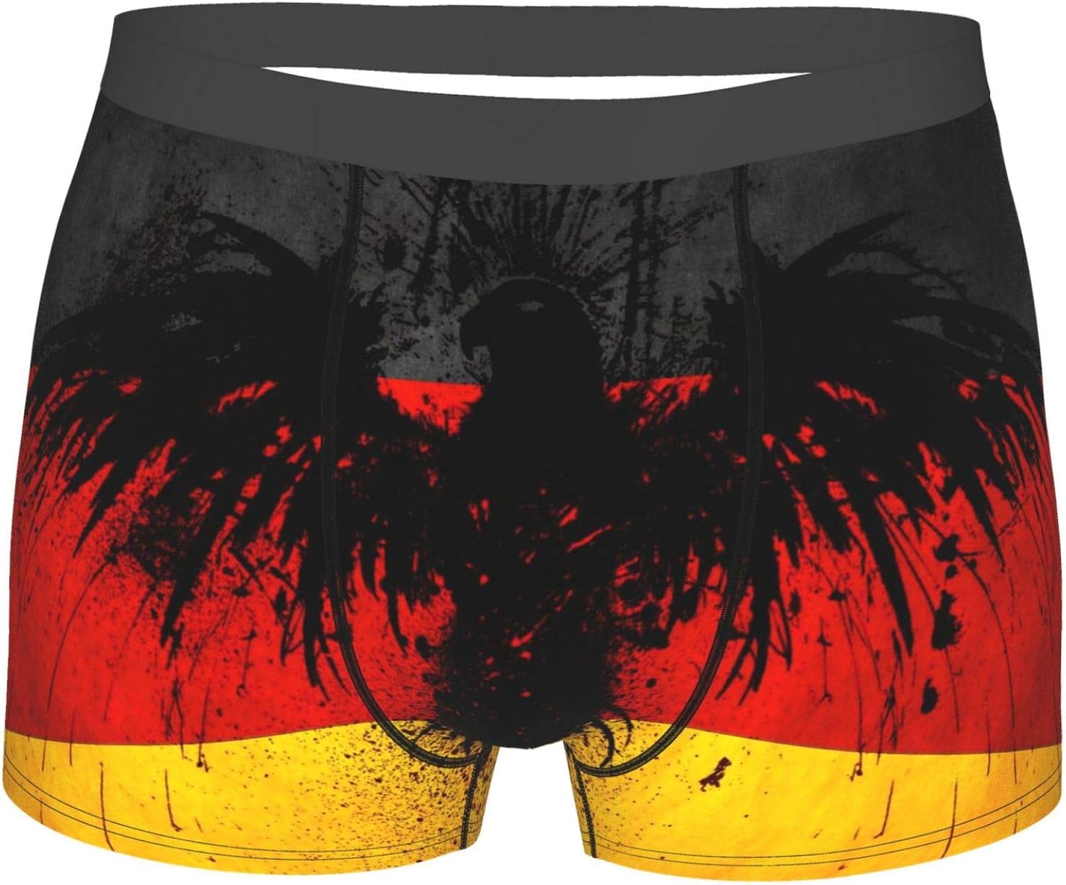 German flag black eagle Comfort Men's Boxer Briefs Underwear Bikini