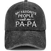 My Favorite People Called Me Pop Pop Pa Pa Uncle Hat, Funny Embroidered Father Day Birthday Gifts Baseball Cap
