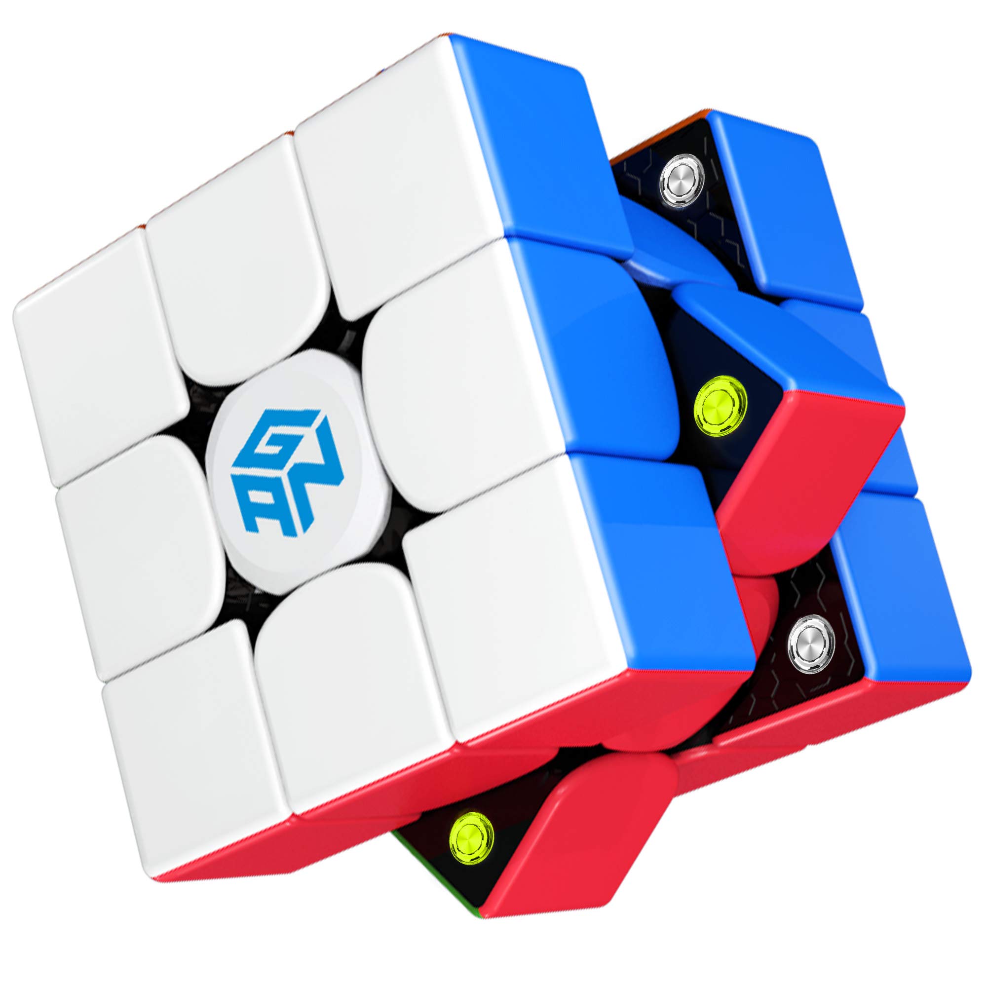 Photo 1 of GAN 356 M 3x3 Magnetic Speed Cube, GAN Cube, 3x3x3 Magic Cube, Stickerless Puzzle Cube (Lite ver. 2020, no Extra GES)