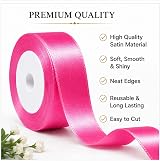 XEANCO Satin Ribbon 20MM Pink 20m Gift Wrapping Decorations Wedding Car view 7