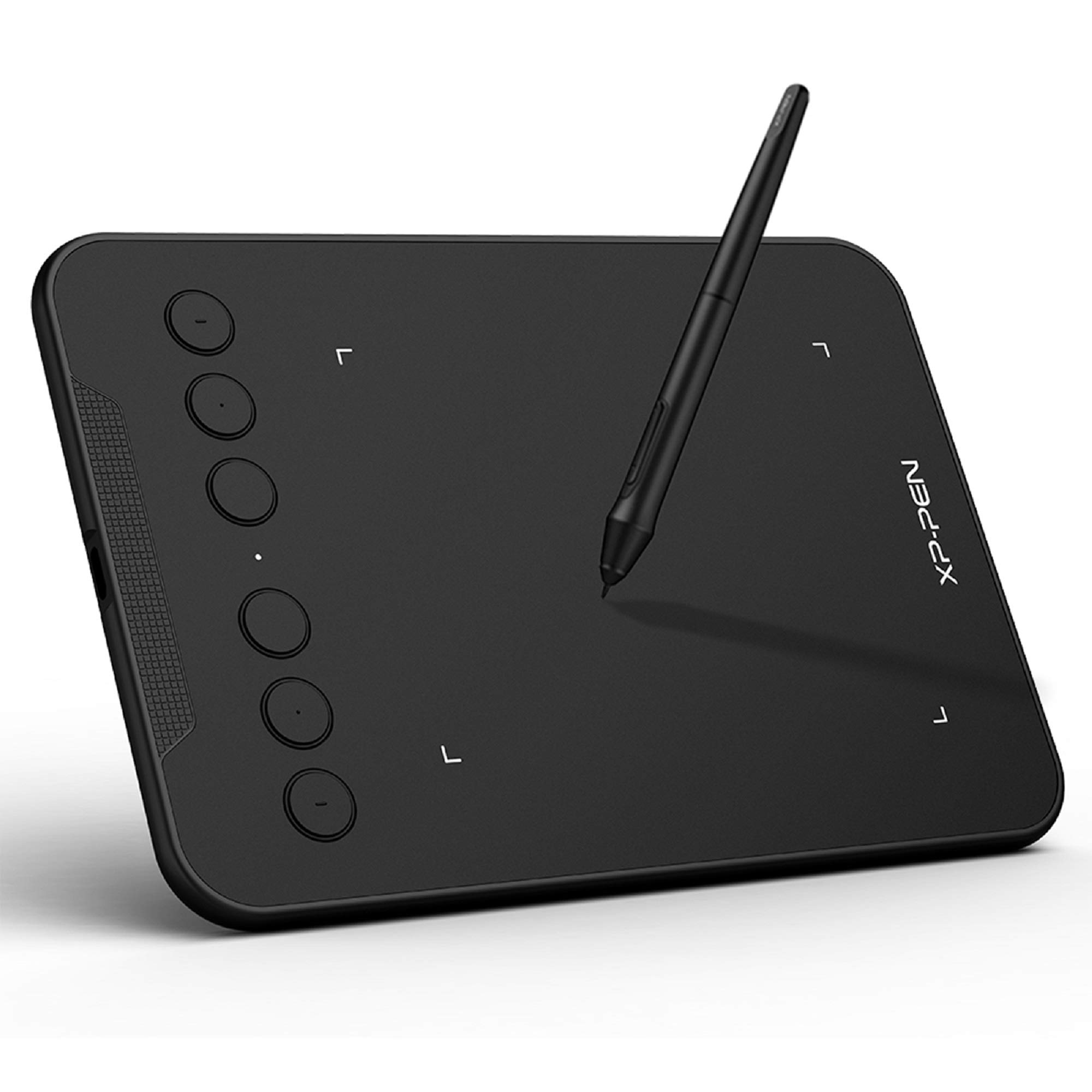XPPen Deco mini4 Graphic Tablet Stylus 8192 Levels 6 Shortcuts 4 x 3 Inches – Compatible with Windows, Mac, Chrome OS, Android (Deco mini4 Standard)