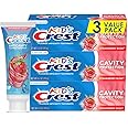 Crest Kid's Cavity Protection Fluoride Toothpaste, Strawberry Rush, 4.2 Ounce (Pack of 3)