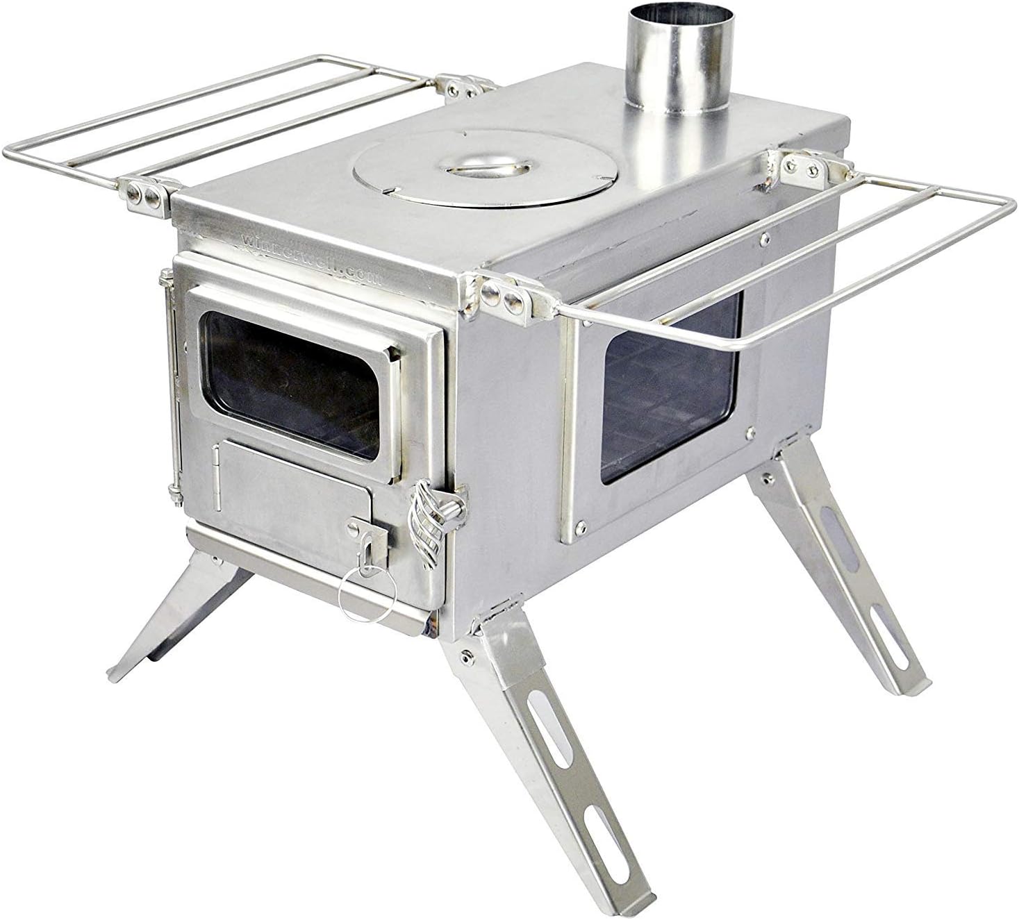 Winnerwell Nomad View Medium Tent Stove Tiny Portable Wood Burning