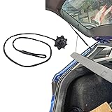 Rear Trunk Storage Package Tray Tie Strap, Rear