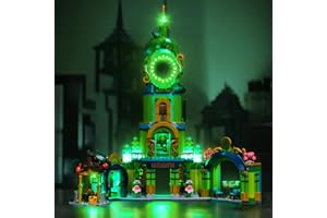 LocoLee LED Light Kit Compatible with Lego Wicked Welcome to Emerald City 75684 -No Models Only Light, Creative Lighting Set Accessories Compatible with Lego 75684 Emerald City