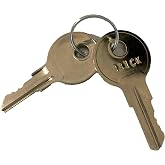 Justrite 25999 2 Piece Safety Cabinet Replacement L Handle Key Set