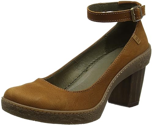 El Naturalista Damen Nf76 Pleasant Lichen Schuhe mit Knöchelriemen