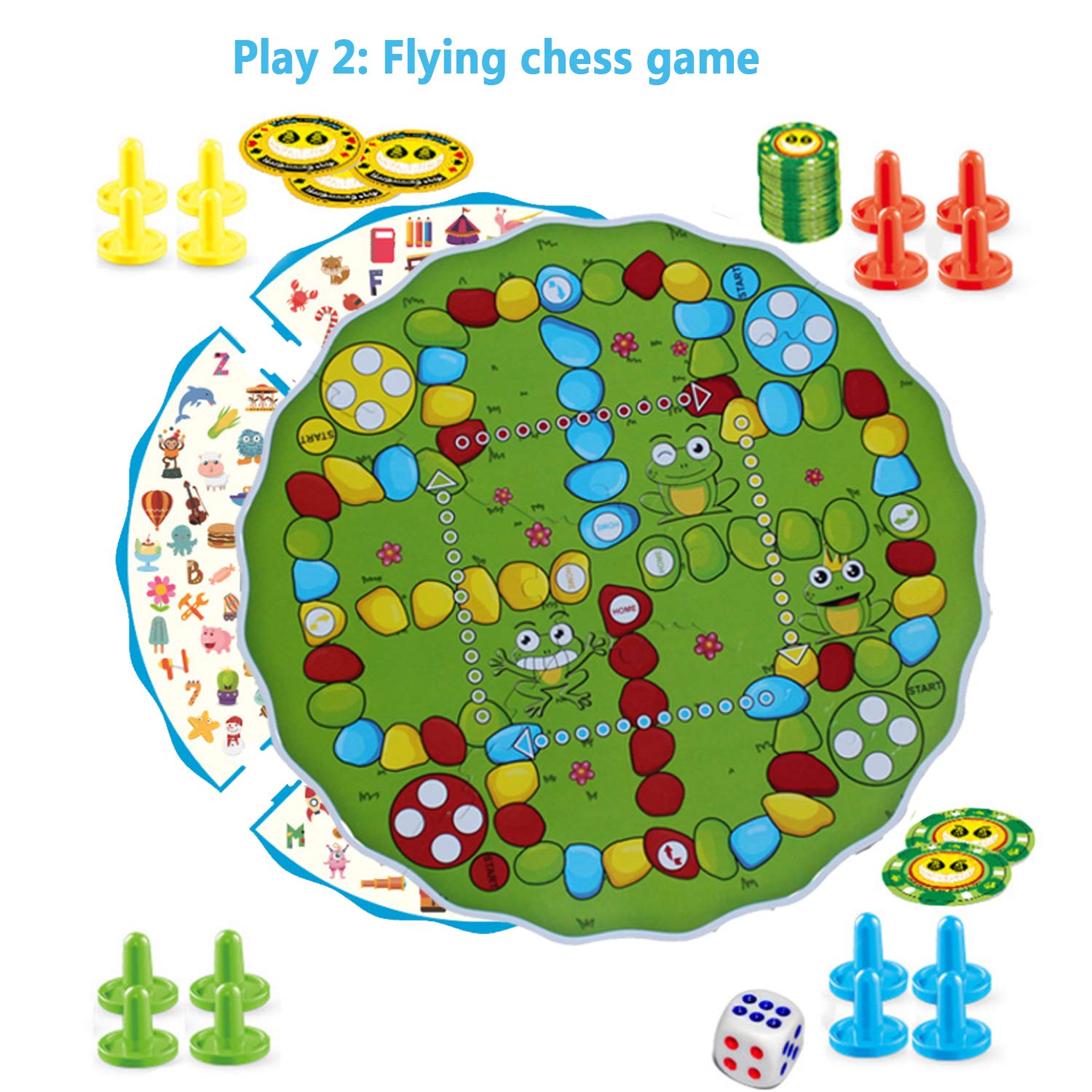 Board Game, Little Detective Card Game Tabletop Game for Kids Families Party,Party Game,Matching Game,Educational Toys for Kids Toddlers 3,4,5,6,7 Years Old Boys & Girls Gift