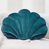 Sioloc Shell Pillows,Seashell Shaped Throw Pillows
