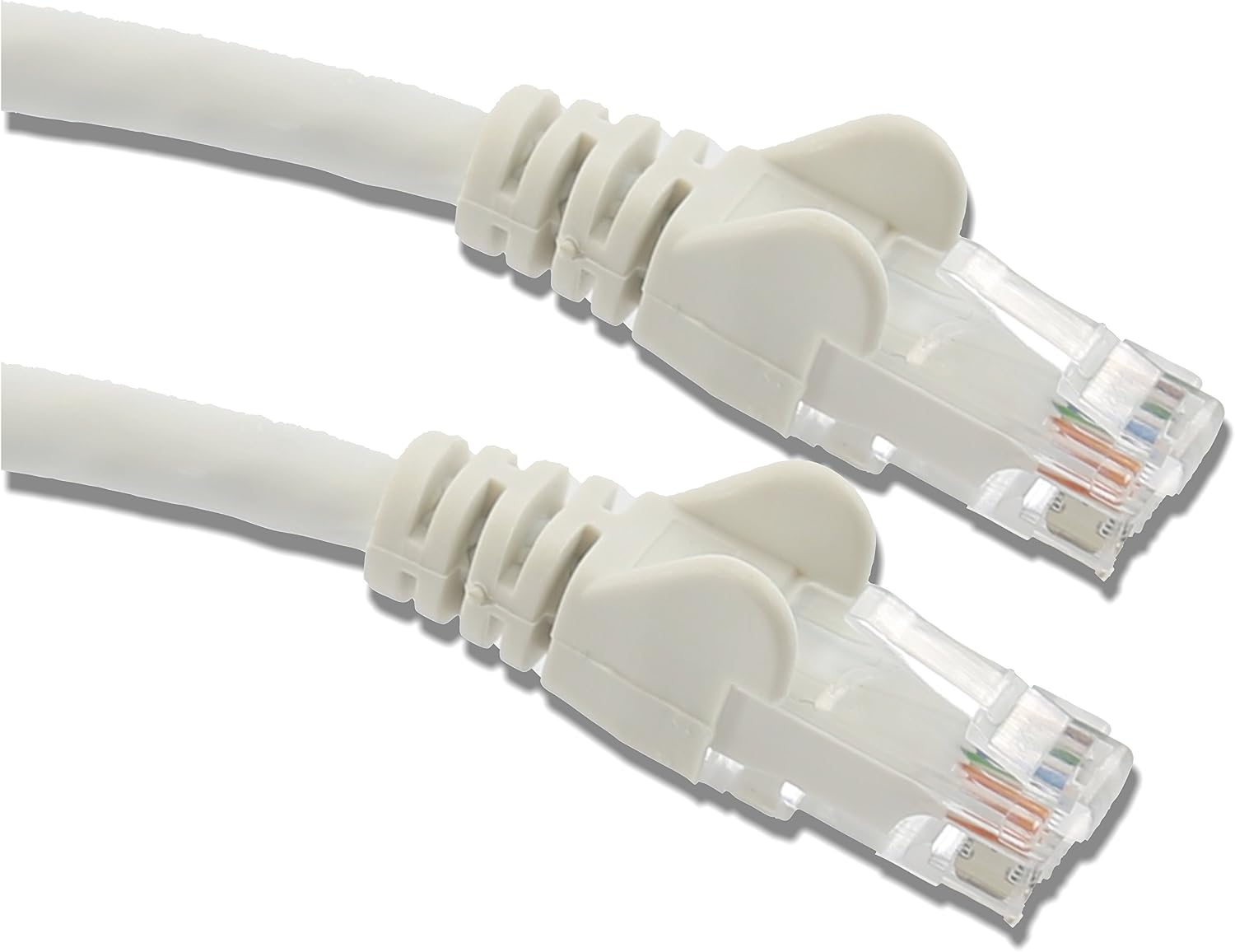 rhinocables CAT 6 High-Speed Gigabit Ethernet Cable - Patch Network Lead for LAN, White, 2m - Image 4