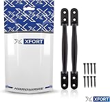 XFORT 2 Pack Black Cast Iron Pull Handles for Gates Barn Shed Doors view 4