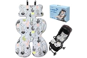Yinbly Baby Car Seat Stroller Gel Cooling Pad,Foldable Infant Cooler Mat for Summer,Easy to Install Universal Car Seat Cooler Cushion,Breathable Ice Pack Pad,Ideal Gift Fit Carseat,Stroller,High Chair