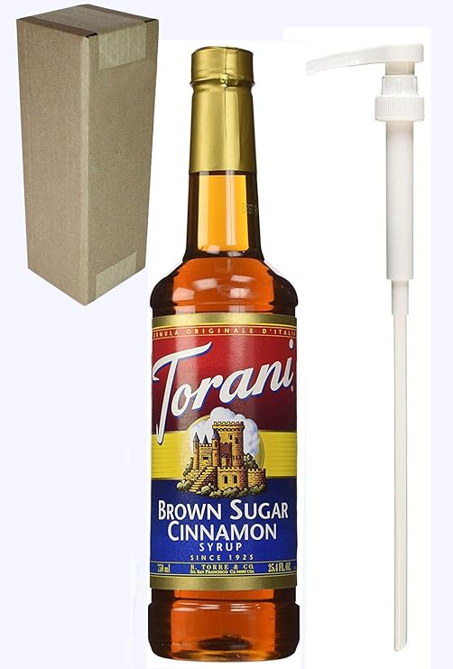 Amazon Com Torani Brown Sugar Cinnamon Syrup 750 Ml Torani