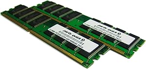 parts-quick 1GB 2 X 512MB PC3200 400MHz 184 pin DDR SDRAM Non-ECC DIMM Desktop Memory RAM for Dell Dimension 4600 Brand