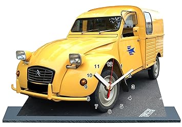 2cv camionnette jaune