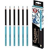Creative Mark Cezanne Premium Colored Pencils Non-Photo Blue 6 Pack - Highly-Pigmented Drawing Pencils - Coloring Pencils for