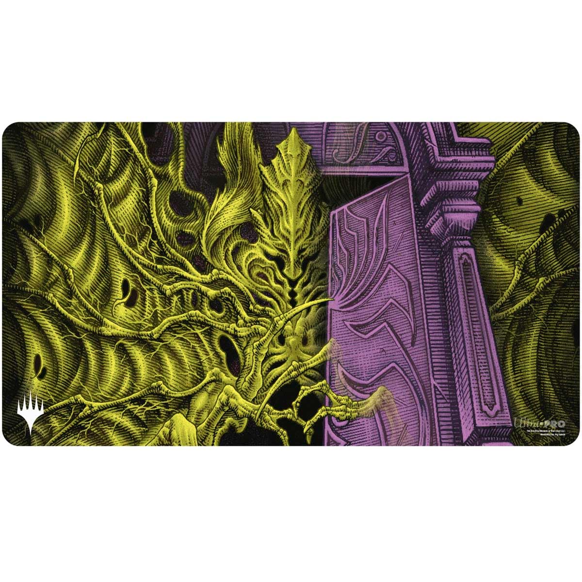 Ultra PRO - MTG Duskmourn Playmat Commander Ft. Valgavoth, Terror Eater for Magic: The Gathering, Use as Mousepad, Desk Mat, Protects MTG Cards During Gameplay