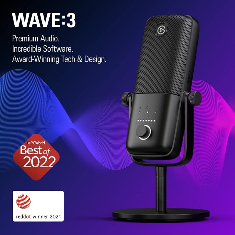 Wave:3, micrófono Condensador USB prémium