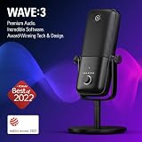 Elgato Wave:3 USB Condenser Microphone for Streaming Podcast Gaming view 3