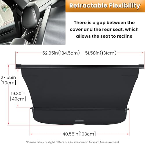 2023 Honda Hrv Accessories NOVCAPAR Cargo Cover For 2023 2024 2025 2023 Honda Hrv Accessories NOVCAPAR Cargo Cover For 2023 2024 2025