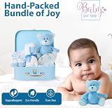 Baby Box Shop Baby Boy Gift Set Newborn Hamper Keepsake Box view 3