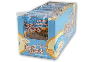 Prairie City Bakery Sea Salt Caramel Ooey Gooey Butter Cake, 1 Box, 10 Cakes