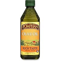 Pompeian Rich Taste Olive Oil, Rich, Full Flavor, Perfect for Grilling & Sauces, Naturally Gluten Free, Non-Allergenic, Non-G