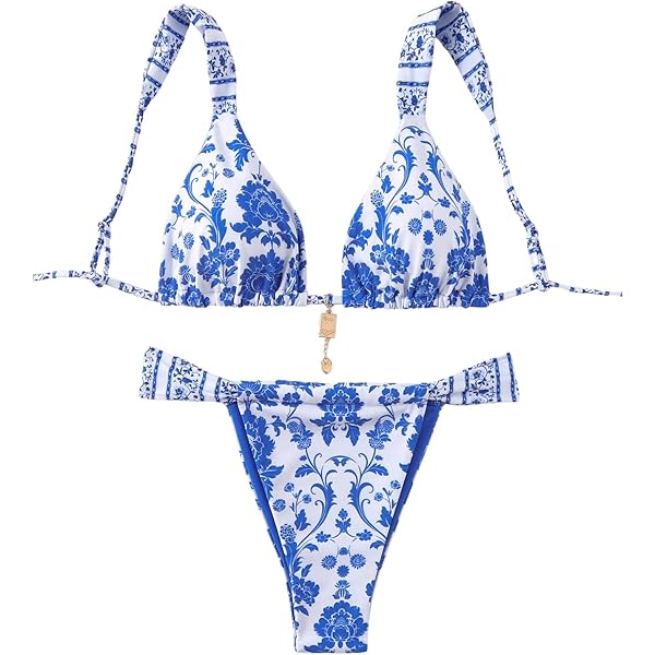 Floerns Traje De Baño De 2 Piezas Para Mujer Con Diseño De