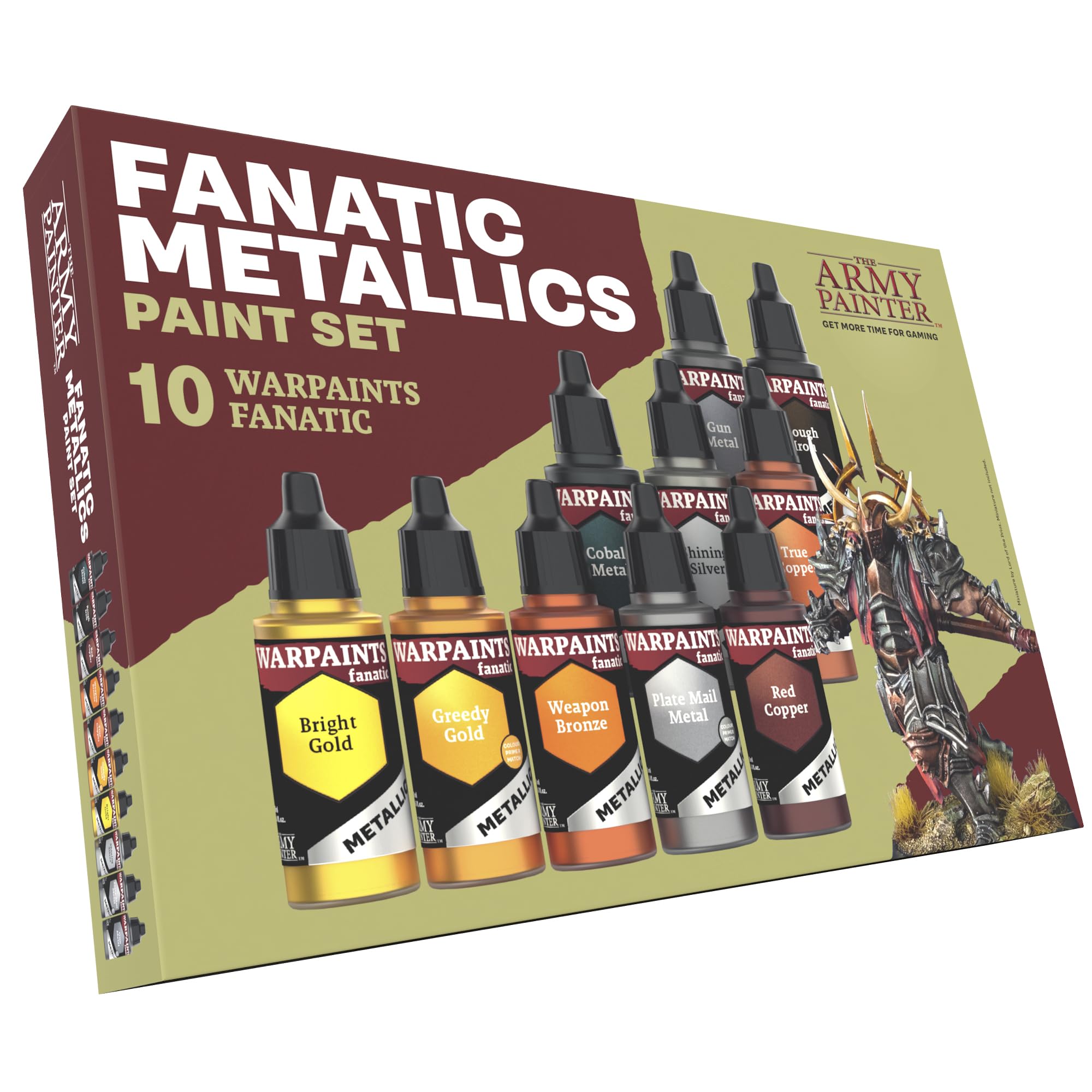 Set Vernici Army Painter Fantasy Advanced – 20 Colori Acrilici 18ml, Lavaggi E Metalli, Per Miniature