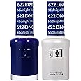 DND Gel Polish Set, Blue Collection, UV/LED GelPolish and Air Dry Nail Lacquer, Matching Chip-Free Polish Duo, 0.5 Fl Oz Each