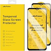 Ulefone 2-Pack Screen Protector Armor X31/X16 Series, Shatterproof Tempered Glass [9H Hardness] [99.99% HD Clear] [Anti Fingerprint] [Perfect Fit]